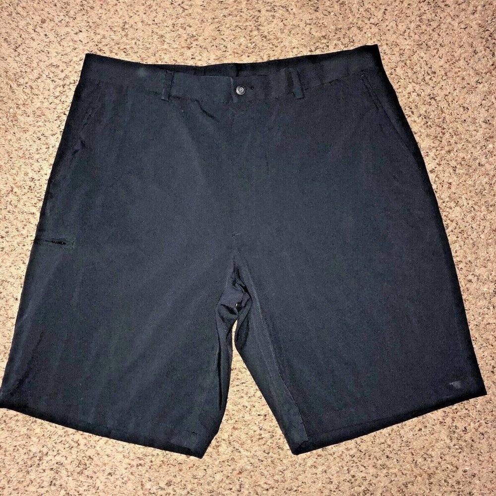 Grand Slam Golf Shorts Mens 38 Used Black Flat Front